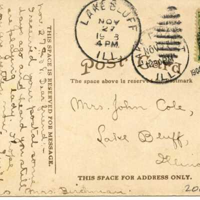 Copyright: Lake Forest Lake Bluff Historical Society