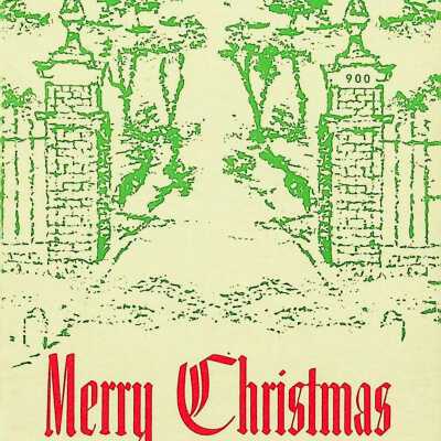 Carroll Family Christmas Card 1965