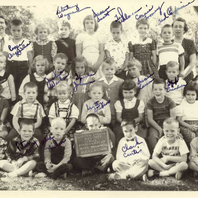 Gorton School 1956-1957 Senior Kindergarten
