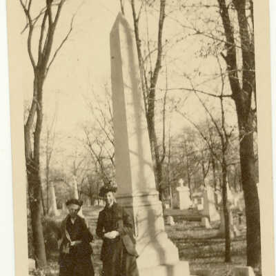 Bailey Monument in Cemetery