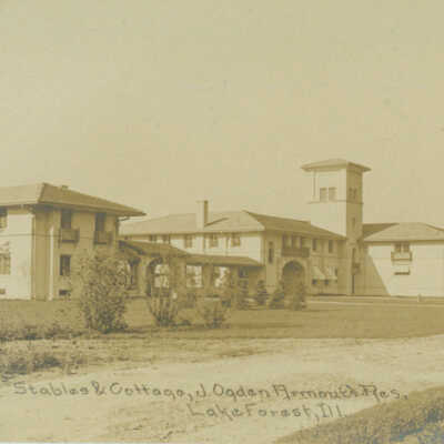 Stables and cottage of J. Ogden Armour