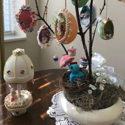 "Easter egg tree"