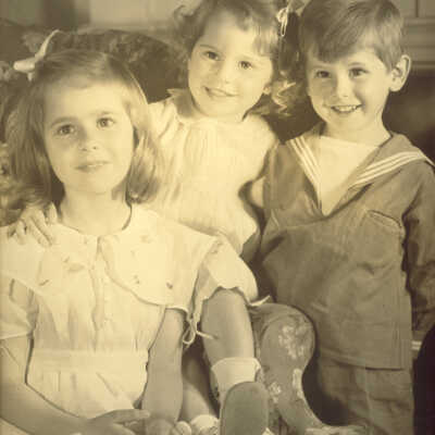 Three children