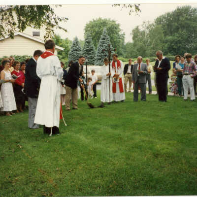 Groundbreaking at Faith Lutheran Church
