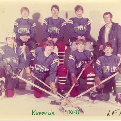 Hockey team photos