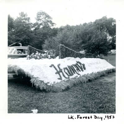 Lake Forest Day parade 1953