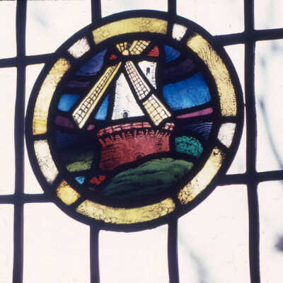 Stained glass window