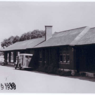 Lake Forest Train Station, July 29, 1938