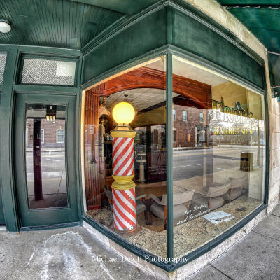 "Fred's Barber Shop"