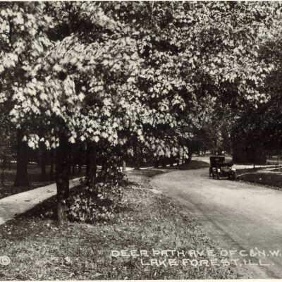 Deerpath Avenue, "C & NW Ry"