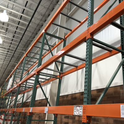 "Empty shelves at Costco"