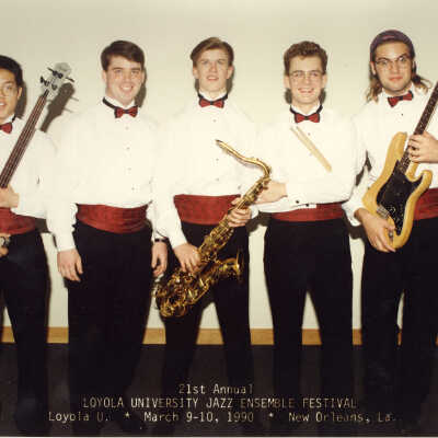 Lake Forest High School Band Jazz Ensemble 1990