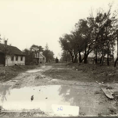 Looking south from Scott Street