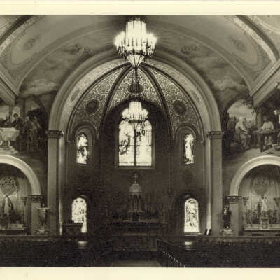 St. Mary's Catholic Church interior