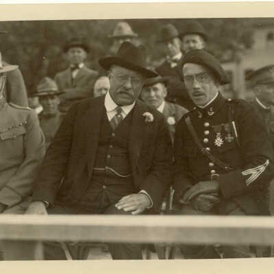 Teddy Roosevelt at Fort Sheridan