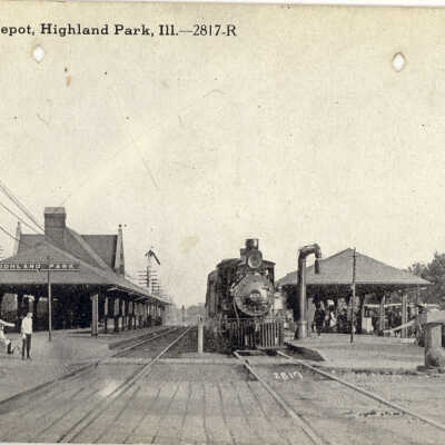 C&NW Depot, Highland Park