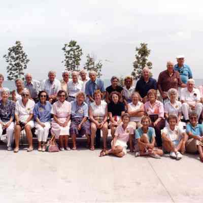 Group at Lake Forest beach