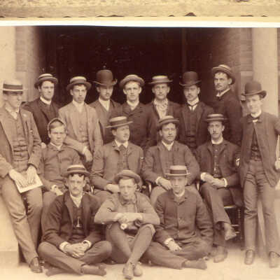 Group of young men