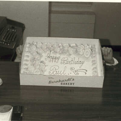 Birthday Cake for Paul