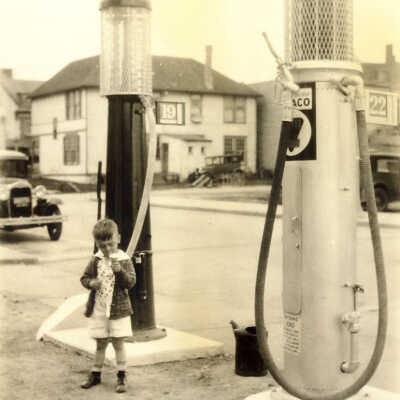 Texaco Gas Station