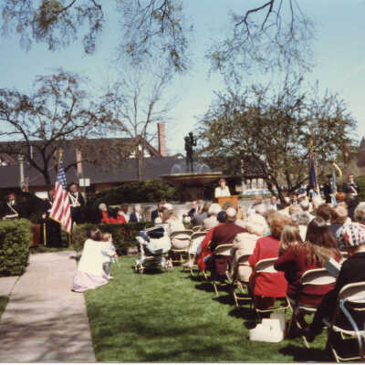 DAR Market Square dedication