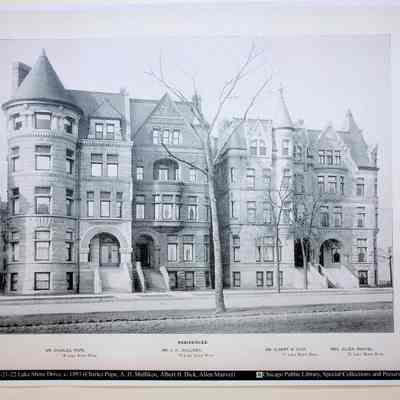 Lake Shore Drive home of Albert Blake Dick