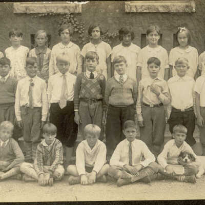 Gorton School 1928 Fifth Grade
