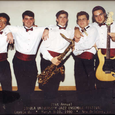 Lake Forest High School Band Jazz Ensemble 1990