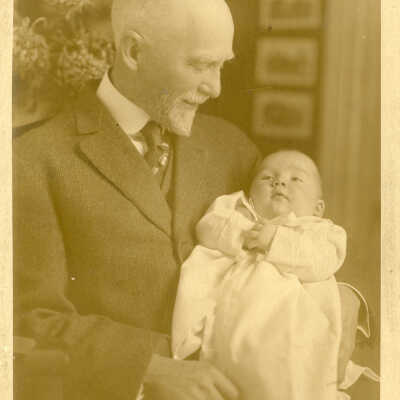 Dr. Haven with Granddaughter