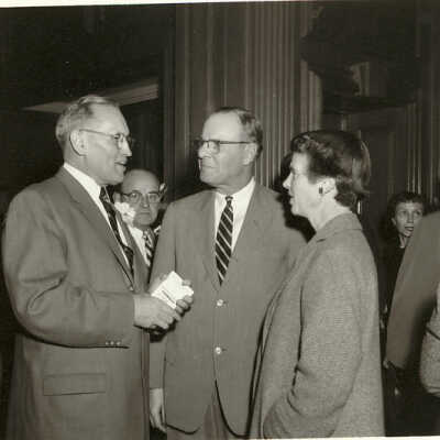 Edward K. Welles, Philip Spiedel, Betty Welles, and Walter Smith