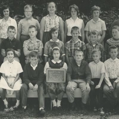Gorton School class photograph