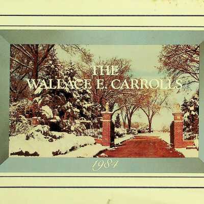 Carroll Family Christmas Card 1984