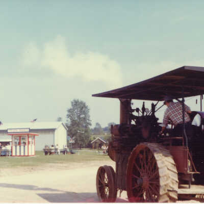 Stanely Wells Collection of Donnelly's Trains at his farm