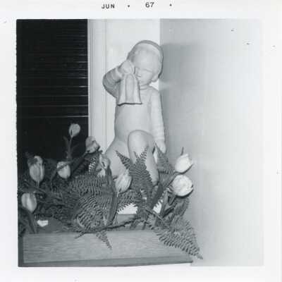 Sculpture at Gorton School
