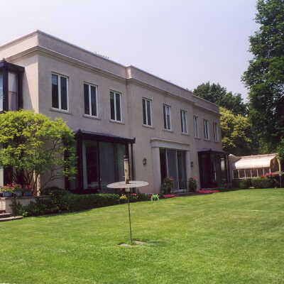View of the Edward Byron Smith house from the northeast