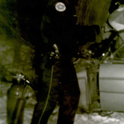 Police officer at car crash