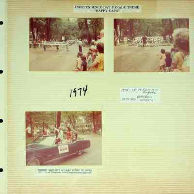 Ackermann Scrapbook 1974