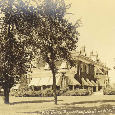 A.B. Dick's Residence Lake Forest, ILL