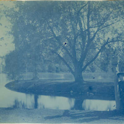 Anna Farwell at Farwell Pond