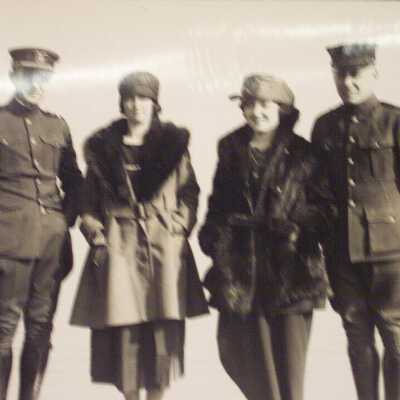 Portrait of two couples