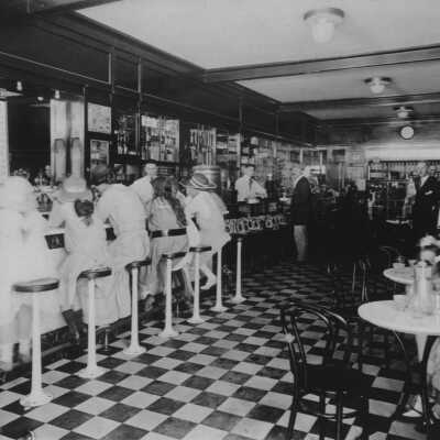 Krafft's Drugstore interior
