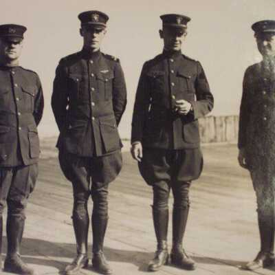 Portrait of 4 sailors