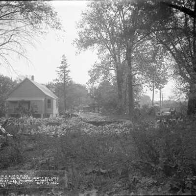 McKinley Road looking south from Scott Street