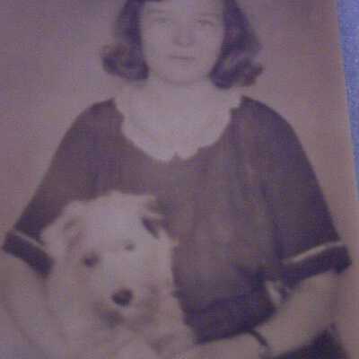 Girl with dog