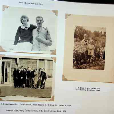 AB Dick Family Photos
