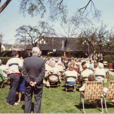 DAR Market Square dedication