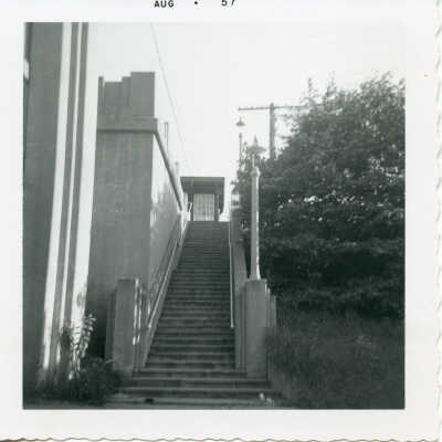 Steps to Skokie Station