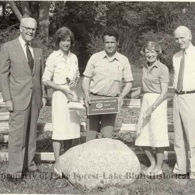 Lake Forest Open Lands-Shaw Woodland and Prairie marker