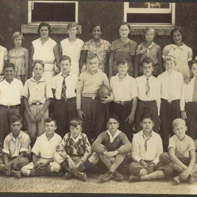 Gorton School 1930 class photo