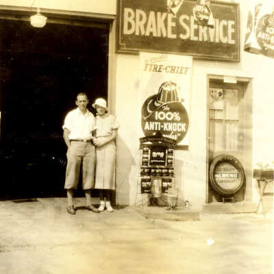 Texaco Gas Station